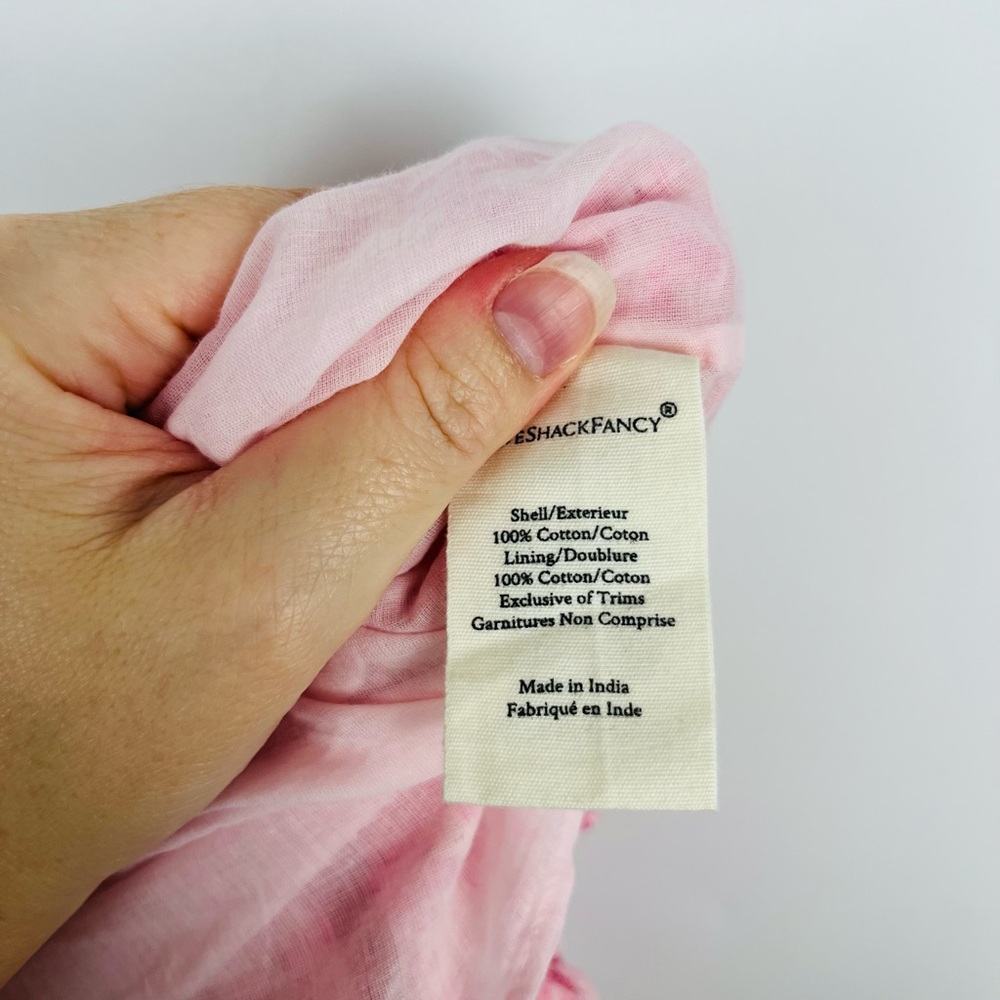 NWT LoveShackFancy Tara Maxi Dress Pink Berry Fields - Picture 12 of 13